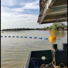 滚塑加工水库挂网浮筒 水面拦漂浮物浮体 批发海上拦污围栏