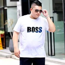 宽松大码200斤肥佬男T男式T恤180斤加大肥佬穿靓仔装批发