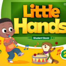 little hands 2级别学生书、目录内页展示