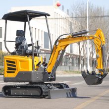 加长臂挖掘机价新款22型小挖机小型挖土机家用微型钩机