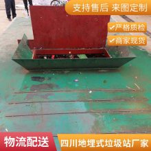 欢迎考察/水平压缩地埋式垃圾站设备
