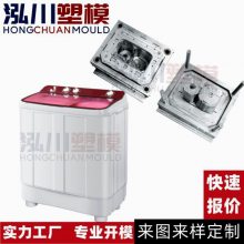 台州定制家用双桶洗衣机外壳塑料模具家用电器塑料配件模具加工