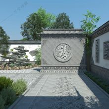 萬堂磚雕仿古福字磚雕浮雕影壁照壁牆掛件八邊形中式古建四合院