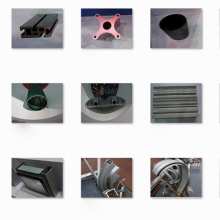 铝滑轨 画框铝框架批发非标轨道型材 圆铝封边条 吊顶铝方管 上海玖伊供应