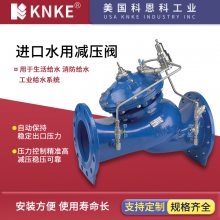 进口自制水减压阀 品牌：美国KNKE科恩科