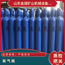 金煤 工业氧气瓶40升 10升15升80升规格多 钢制无缝气 瓶