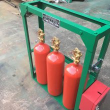 船用二氧化碳灭火系统 8L*5高压固定式厨房船用灭火系统