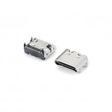 TYPE-C 16PINĸ 1.0 ĽŲSMT L=7.35mm.