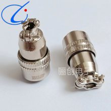 7芯插头插座 XS12J7P XS12K7A 圆形连接器 骊创