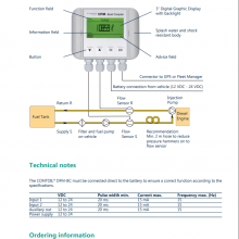 AQUAMETRO  CONTOIL DFM BOARD - COMPUTER (BC)