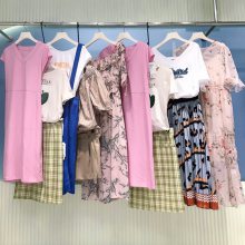 广州高第街服装工业品市场杭州品牌折扣女装***秋冬毛衣外套欧美品牌折扣店凡衣莲