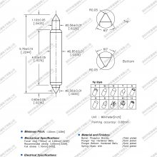 ¸̽DP1-085057-FB01צͷ̽ 0.85mm ɶ