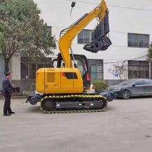 聚仁 铁路改装 高强度 水泥轨枕更换机 6-15T