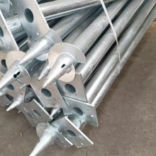 批发定制光伏用螺旋地桩 锚杆钢管桩 按图纸加工