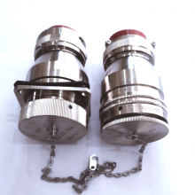 中航光电 4芯150A隔爆型 金属卡口式 防爆连接器