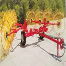 拖拉机牵引式8盘10盘12盘 加重型有补贴 玉米秸秆牧草麦秸搂草机