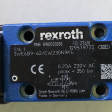 Ӧ¹ʿREXROTHŷR900920288 3WE6B9-62/EW230N9K4