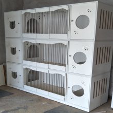 猫别墅笼寄养 笼子猫 笼子猫舍笼定制放飞毛柜笼
