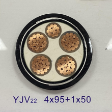 广州电线电缆批发，广州珠江兴时电线电缆，FY-ZR-YJV22-0.6/1KV4×50+1×25