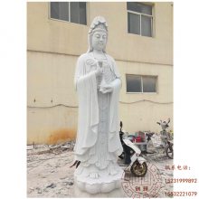 石雕四面观音、石头四面观音佛像雕塑、菩萨寺庙供奉摆件