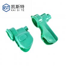 硅橡胶接点保护盒 10KV避雷器双进线保护盒 高压避雷器绝缘护套