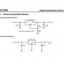 友顺 UZ1084 ***低压差线性调节器 授权代理商供应