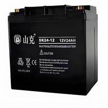 山克蓄電池SK24-12 12V24AH 消防應(yīng)急直流屏發(fā)電機(jī)后備內(nèi)置電瓶