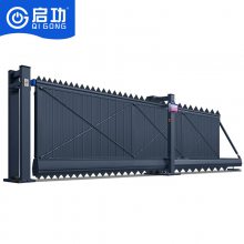 啟功智能鋁合金懸浮門懸空平開門無(wú)軌推拉平移大門
