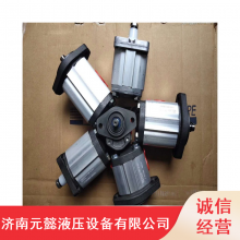 马祖奇马达ALM系列欧标法兰油口液压齿轮泵_铸铝材质齿轮泵供应