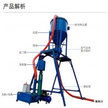 灰库清库装车气力输送机新型大产量粉煤灰集装箱卸车机