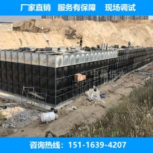 兰州市镀锌复合BDF装配地埋式水箱 一体化消防给水泵站地下地上安装