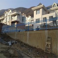 绿化锌钢护栏 草坪锌钢护栏 