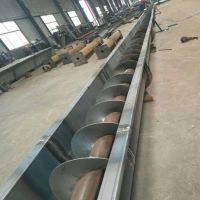 螺旋输送机干粉砂浆水泥煤灰颗粒U型管式蛟龙输送泵273绞龙上料机
