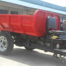 聚仁多用途建筑工地运输三轮车 电动三轮车 自卸斗