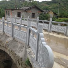 别墅庭院小区大理石栏杆 家族宗祠寺庙青石护栏扶手景观桥栏板