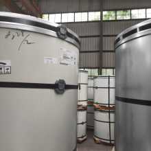 宝钢彩钢卷 TDC51D强度 0.45*1000 PE聚酯油漆 珍珠白859