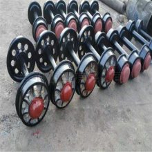 华矿现货矿用铸钢矿车轮对 600轨距矿车轮对优惠供应 矿用铸钢矿车轮对