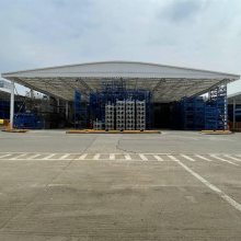 厂房架空电动遮阳蓬 大型伸缩遥控雨棚 固定雨篷起到防风防嗮