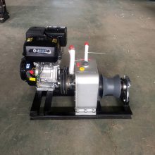 3T/5T/8T柴油绞磨机 三档位单卷筒电缆引线器 JJM-3三档位机动绞磨