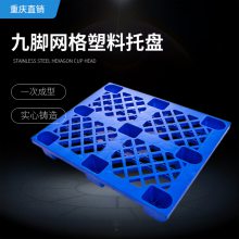 塑料托盘 网格九脚 防潮垫板 结实好用 赛普定制