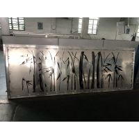 镂空铝板装饰工艺 梅花雕刻铝板 祥云图案雕刻铝屏风生产厂家