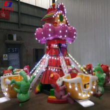 自控飞机_儿童广场公园新型游乐设备_旋转升降飞机