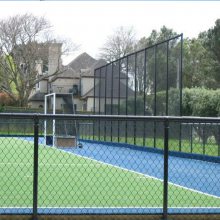 学校运动球场护栏围网体育场隔离网 公园篮球场围栏浸塑勾花网