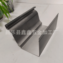 山东烟台供应小区用铝合金天沟 成品天沟雨水槽厂家 铝合金天沟