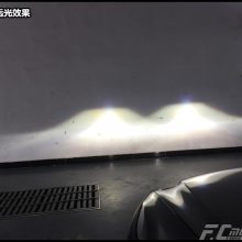 广州奔驰改灯地址 广州专业改装奔驰车灯 奔驰S级车灯改装进口海拉五双光透镜