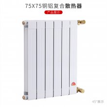 TLF83-75/800-1.0型铜铝复合散热器 铜铝复合暖气片