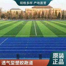 1000米球场tpe塑胶跑道铺设 蓝色材料 节能耐磨耐用