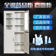 弗萊仕 全鋼藥品柜化學(xué)品安全柜 化驗(yàn)室玻璃儀器柜開孔器皿柜帶鎖試劑柜