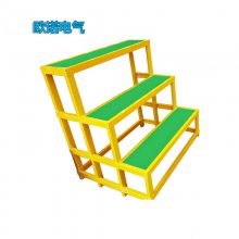 绝缘凳电工凳高压玻璃钢凳子电工三层绝缘梯凳可移动多层凳高低凳