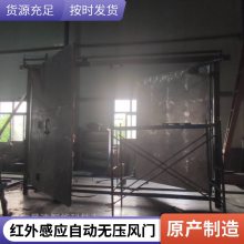 不锈钢可视无压风门 红外感应 瑞通 竹胶板平衡门 自动控制装置